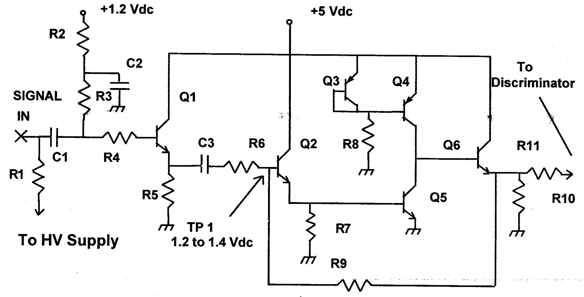 nwsltr 36re amplifier circuit